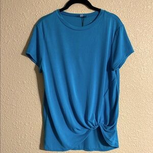 NWT Green Envelope Turquoise T-shirt Size S